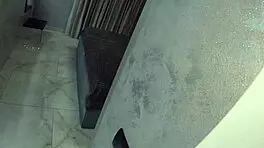 Mia velvet eagerly swallows in first-time bedroom encounter