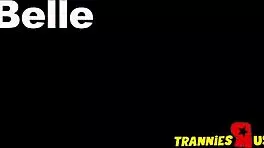 asian shemale teen strokes solo with tiny tits tease