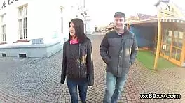 Boyfriend Helps Ream Virgin Nympho Hymen!