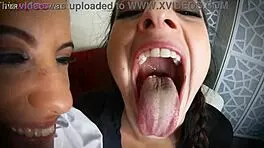 Indica and Ashlynn devour fetish breakfast together!