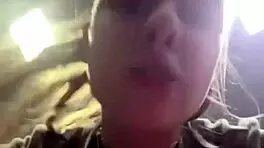 horny couple fucks hard in public with close-up pussy and ass action