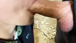 risky public pov has 18yo riding rough with natural tits