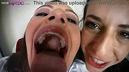 Indica and Ashlynn devour fetish breakfast together!