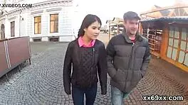 Boyfriend Helps Ream Virgin Nympho Hymen!