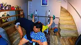 Trainer Loses Focus As Student Turns Workout Into Wild Fuck Session