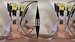 Skylar Snow's Holes Get Filled In VR Frenzy!