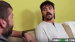 Blonde teen slut teases and sucks stepsis boyfriend's cock