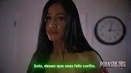 Latina milf petite ass seduces with creampie finish