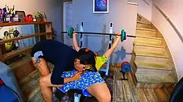 Trainer Loses Focus As Student Turns Workout Into Wild Fuck Session