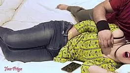 Cute Indian beauty's passionate chudai builds to explosive orgasm with Hindi moans