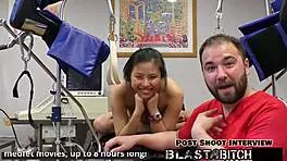 oh god raya nguyen's mouth stuffed with throbbing cock before pussy flooded in creamy pov bliss...