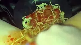 dripping wet kinky virgin teen masturbates with food fetish craving bbc in la