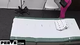 celestina bloom cums instantly from pervy doctor's special body exam