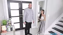 Paisley Paige blows and fucks best friend Jmac intensely