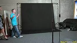 Iron milf's petite tits tease in realitykings outdoor hunt