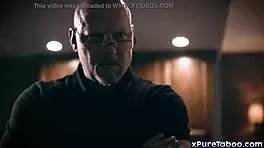 i betrayed my girlfriend by inviting stepdad dick chibbles for a wild threesome blowjob