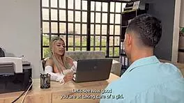 i'm the busty latina boss naty delgado turnin' this interview into a wild cock game... ends with my tight vagina stuffed fulla cum by danner mendez