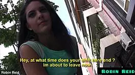 Carolina Abril seduced for cash sex