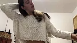 POV Brazilian perfect ass shakes until tight pussy creampie drips out