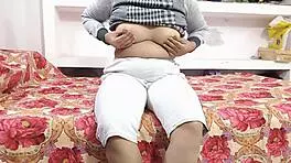 insurance agent girlfriend's tight pussy hardcore orgasm face fucked by boss