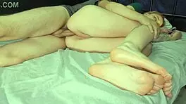 stepsis chats online while getting anal fucked in shared bed