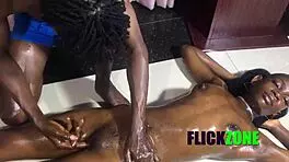 beautiful 18+ teen skinny small tits erotic massage bedroom sex closeup