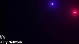 Yvonne's swollen pussy lips teased relentlessly by wet vibrating toys solo