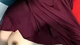 wanna creampie this exotic hijab asian pussy doggystyle till dripping?