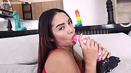 Intense double anal pounding gaping for allison sweet deep balls dap