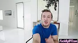 angry horny teen punished hard in garage group fuck