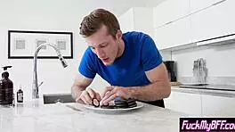 angry horny teen punished hard in garage group fuck