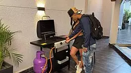 Fuckin colombian babe danyel big tits creampie tight pussy