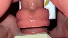 TINY REDHEAD Rides HUGE Fence Post COCK To Juicy Orgasm!