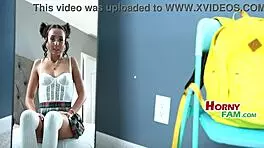 Sasha Tatcha Caught Napping on Horny Man's Lap Riding Hard