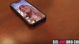 skinny blonde step pays with shaved pussy ride in the car