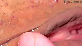 amateur asian wife fingers wet shaved pussy post virginity loss