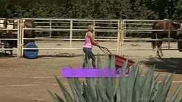 Bree Daniels and Cherie Deville scissor lick to fiery lesbian orgasms