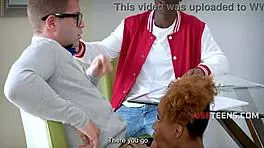 i'm tutorin' these black hotties, usin' 'em hard for science... lacey moanin'!