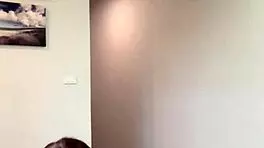 cute asian teen's pretty shaved pussy rides to belly cumshot delight