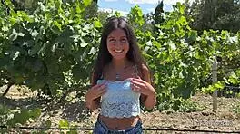 Caught farm girl ass fucked hard first time 😈🍑