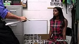 exotic suspect detained and tag-teamed by two black officers in office