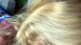 Petite european milf masturbates pussy close-up pov homemade