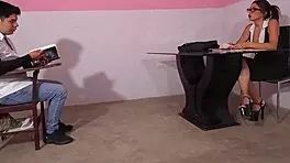 teacher, trade my grade for deepthroat cowgirl on your big tits? 😏