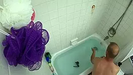 candy cruise chokes on asian cock in tub?