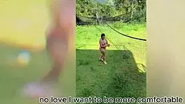 Hey, taste this delicious outdoor blowjob from horny milf Enm Diamond?