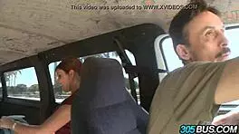 redhead sluts rock outdoor car blowjobs for cash who's next? 🔥😈