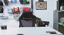 Big tits hottie savagely drilled after intense strip