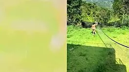 Hey, taste this delicious outdoor blowjob from horny milf Enm Diamond?