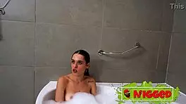 briseida myers takes first double black cock penetration at just 18