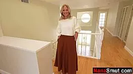 i ride big tits mature granny's juicy pussy cowgirl style